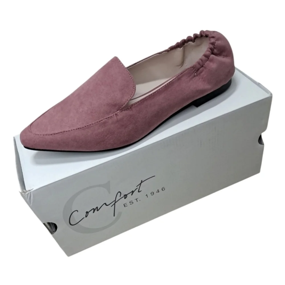 Comfort Est 1946 Rose Pink Ballet Flat Sandals Size 9 - Picture 8 of 9